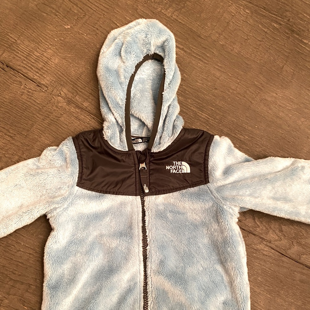 North Face Toddler Oso full-zip jacket - 3T muted sky blue!